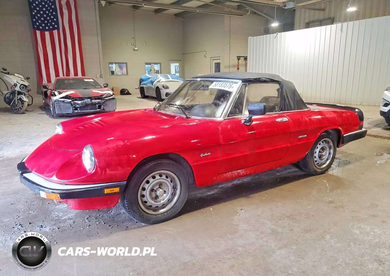 1986 Alfa Romeo Veloce 2000 Spider – zdjęcie 1 z 12
