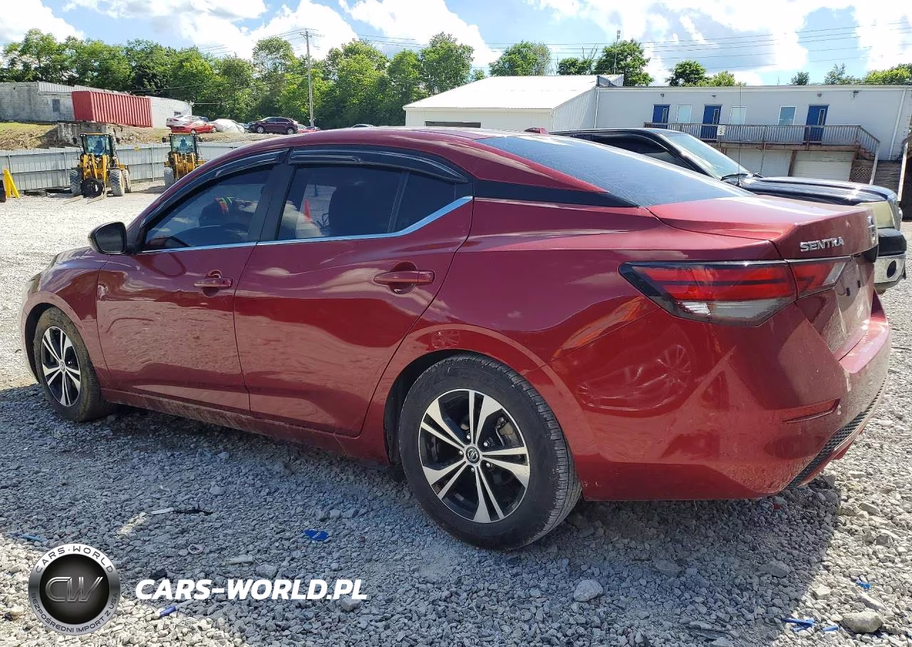 2022 Nissan Sentra Sv VIN:3N1AB8CV5NY319835 - 2