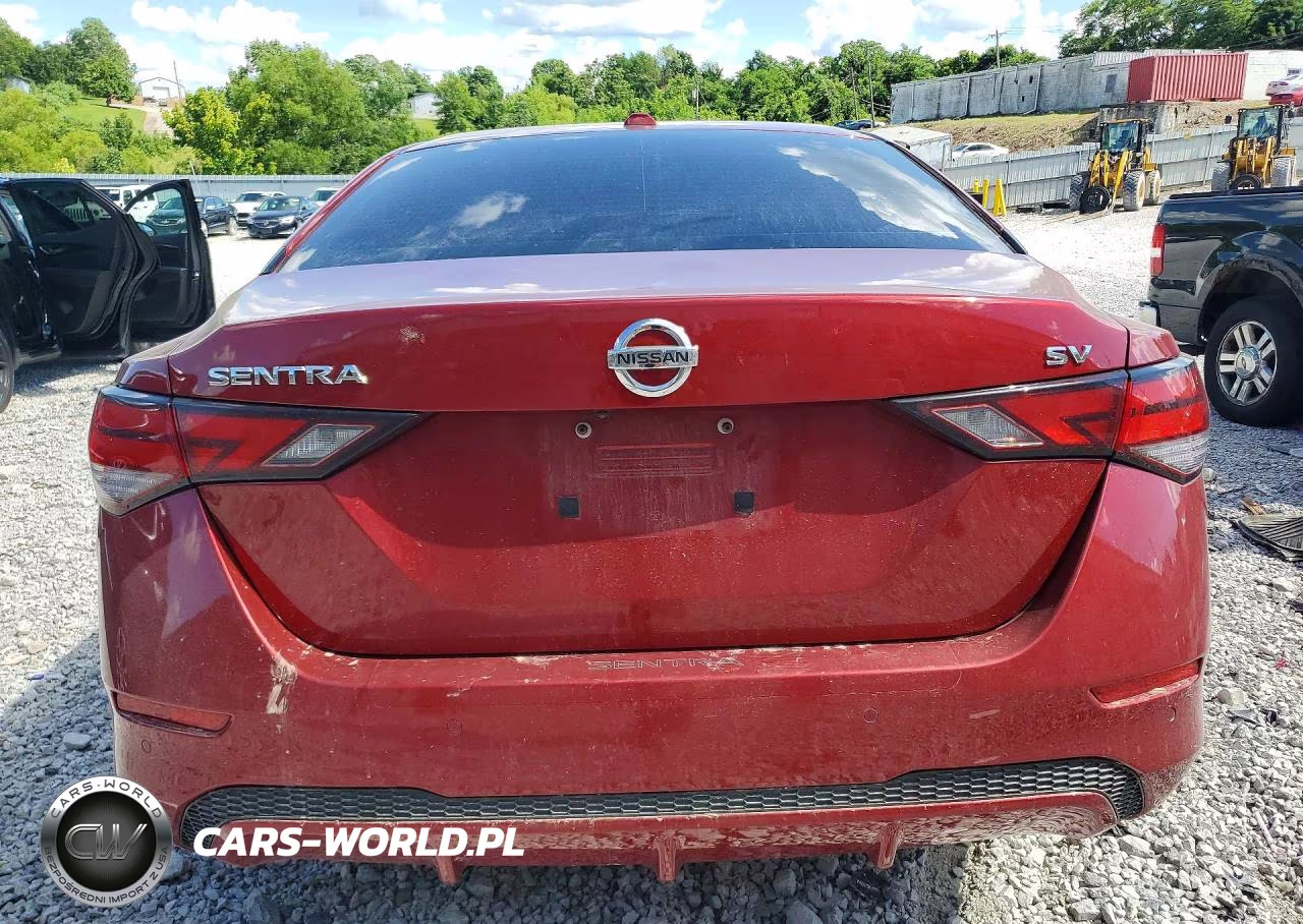 2022 Nissan Sentra Sv VIN:3N1AB8CV5NY319835 - 6