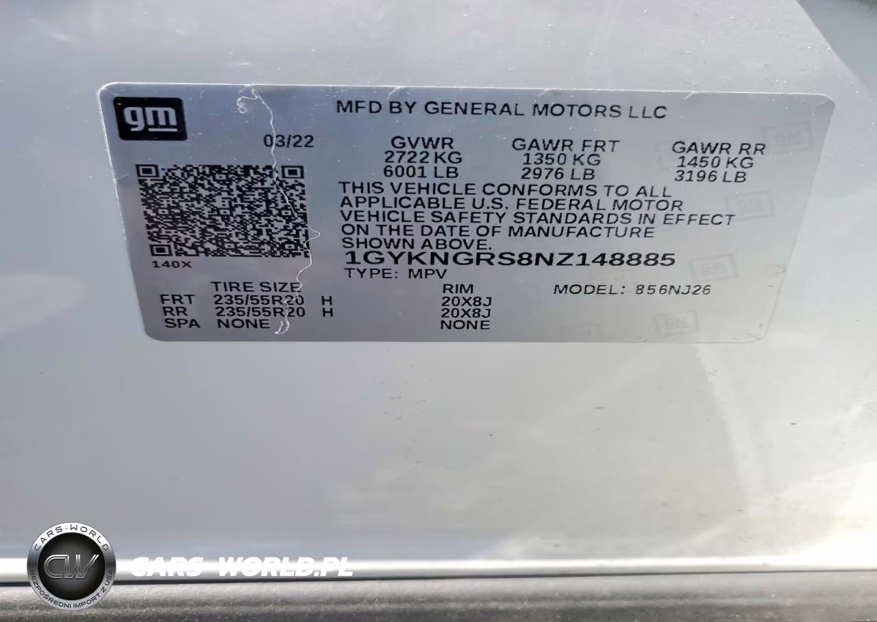 2022 Cadillac Xt5 Sport VIN:1GYKNGRS8NZ148885 - 13