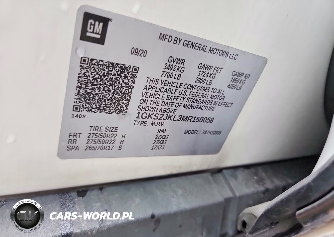 2021 GMC Yukon Xl Denali VIN:1GKS2JKL3MR150058 - 12