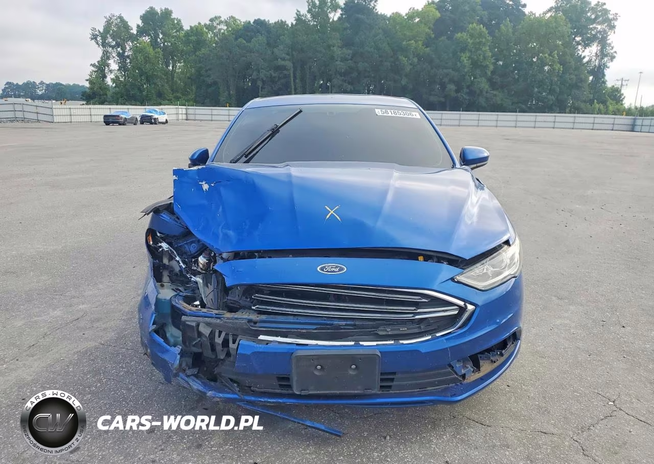 2018 Ford Fusion S Hybrid VIN:3FA6P0UU1JR101039 - 5