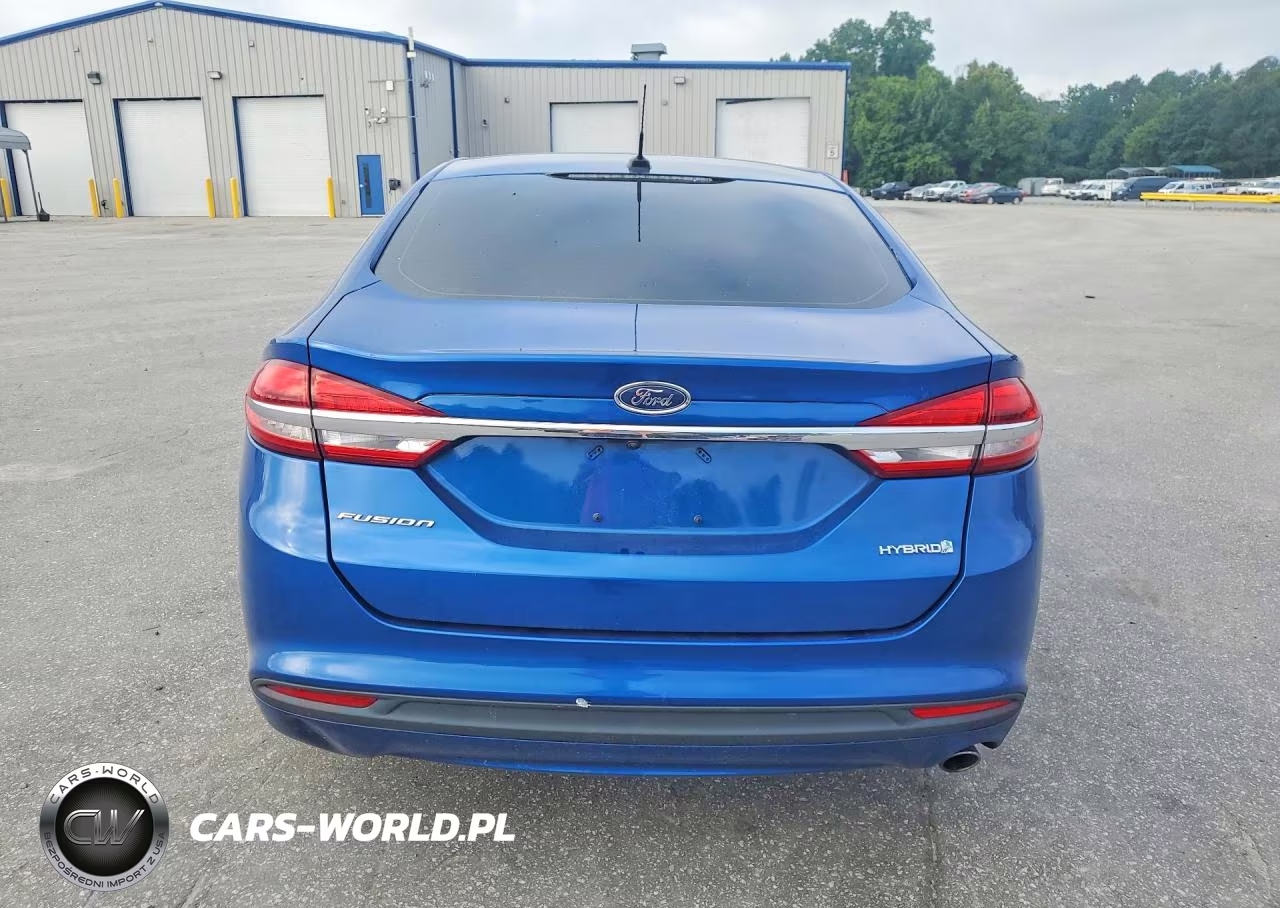 2018 Ford Fusion S Hybrid VIN:3FA6P0UU1JR101039 - 6