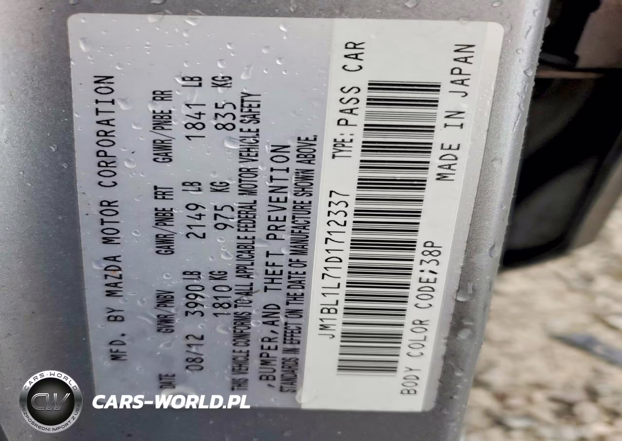 2013 Mazda 3 I VIN:JM1BL1L71D1712337 - 12