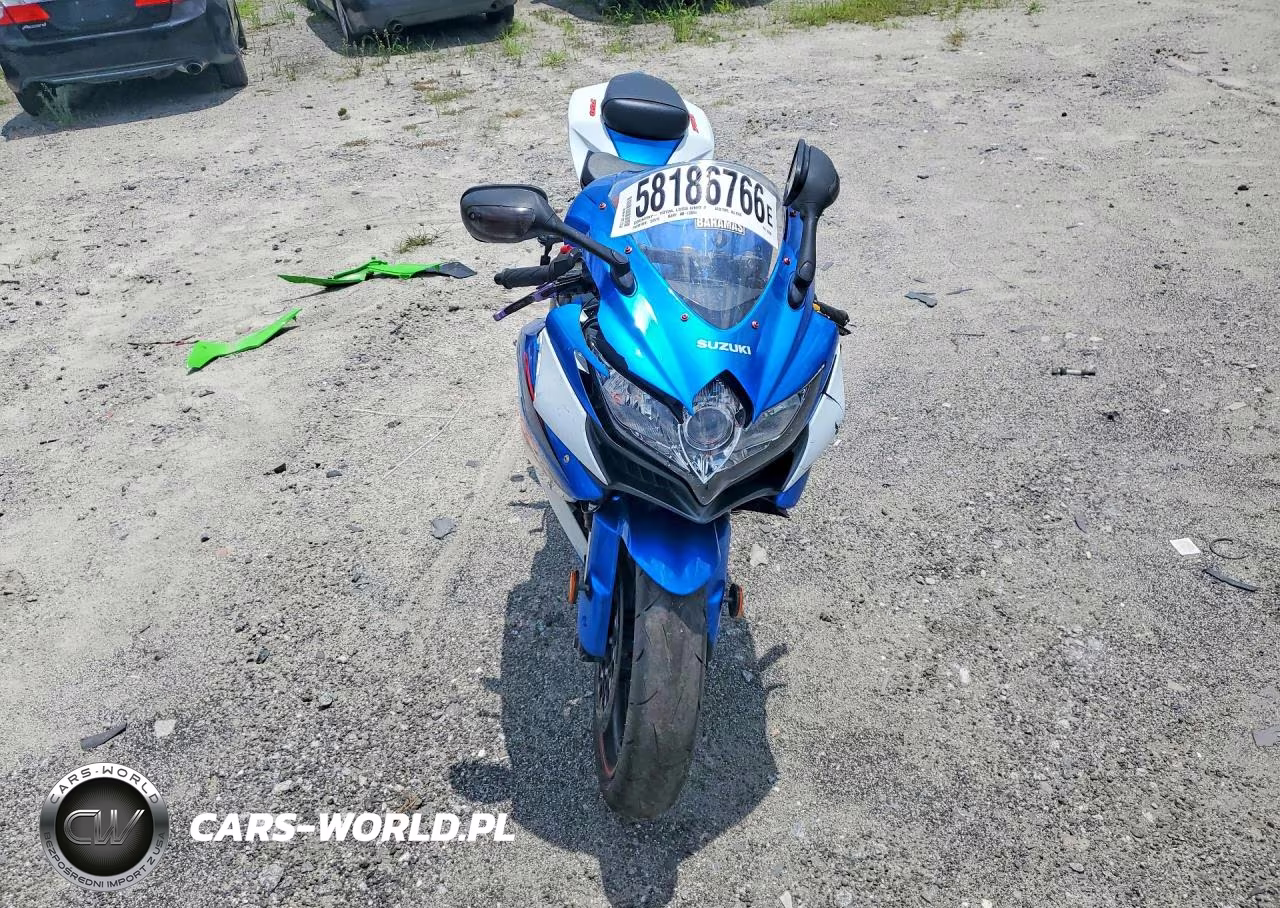 2009 Suzuki Gsx-R750 VIN:JS1GR7LA292103286 - 2