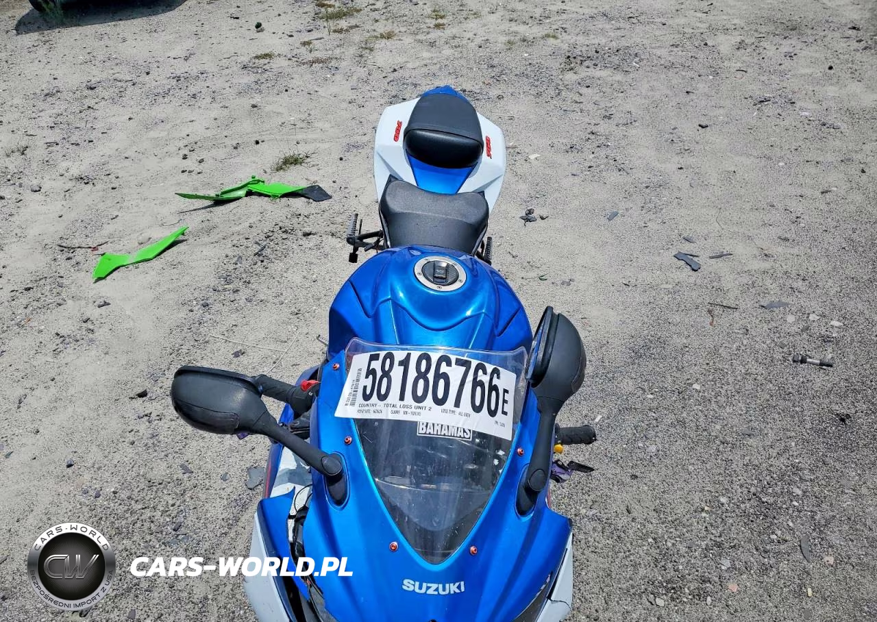 2009 Suzuki Gsx-R750 VIN:JS1GR7LA292103286 - 5