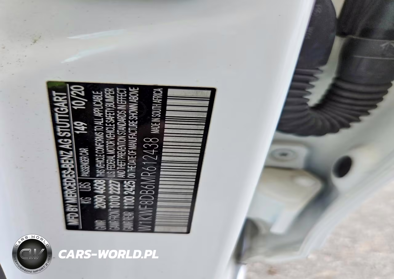 2021 Mercedes-Benz C 300 VIN:W1KWF8DB6MR612438 - 12