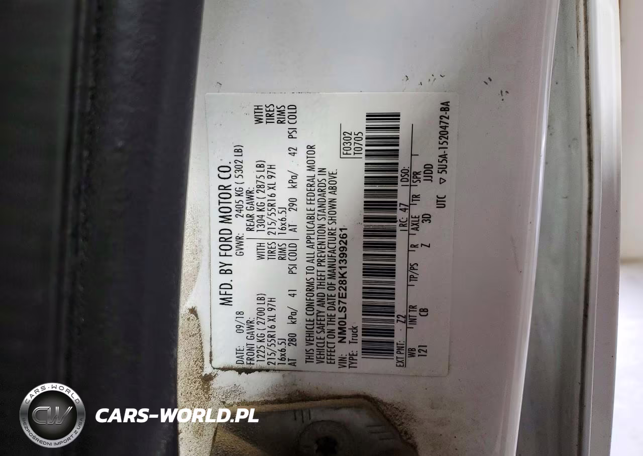 2019 Ford Transit Connect Xl VIN:NM0LS7E28K1399261 - 13