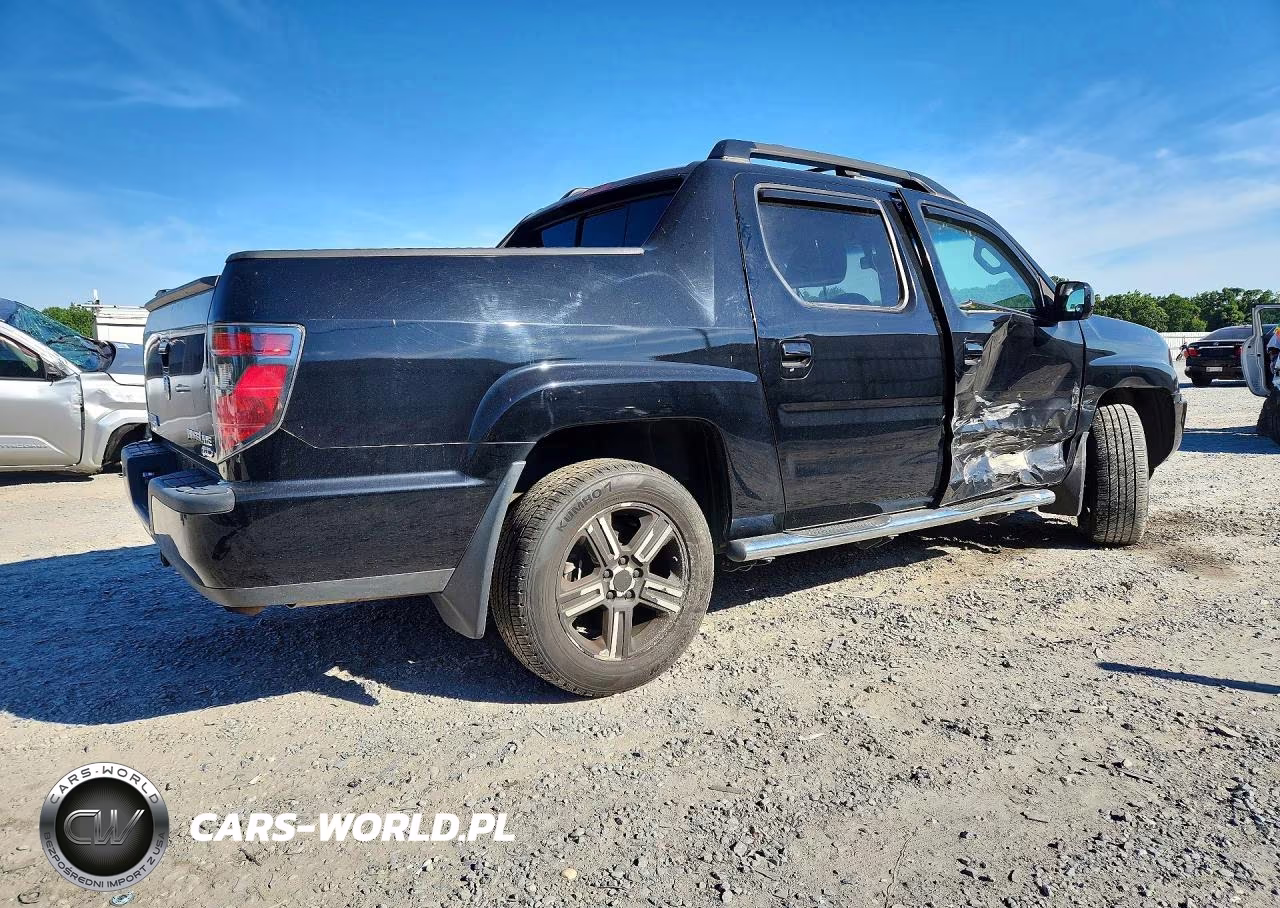 2012 Honda Ridgeline VIN:5FPYK1F54CB455453 - 3