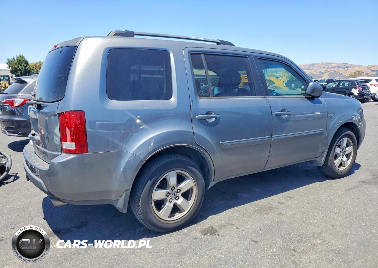 2009 Honda Pilot Exl VIN:5FNYF38529B002611 - 3