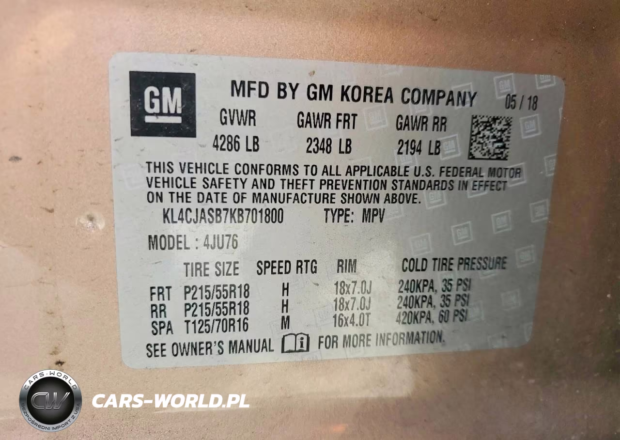 2019 Buick Encore Preferred VIN:KL4CJASB7KB701800 - 12