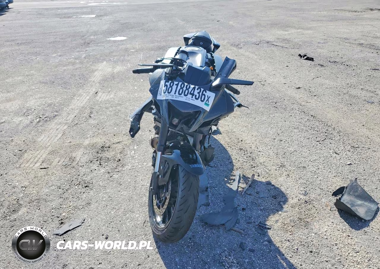 2024 Yamaha Yzfr7 VIN:JYARM38E0RA011337 - 2