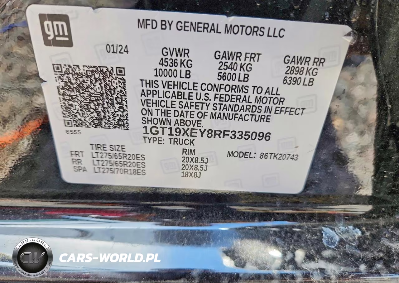 2024 GMC Sierra K2500 Denali Ultimate VIN:1GT19XEY8RF335096 - 13