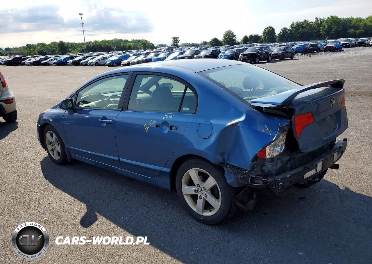2007 Honda Civic Ex VIN:1HGFA16897L055602 - 2