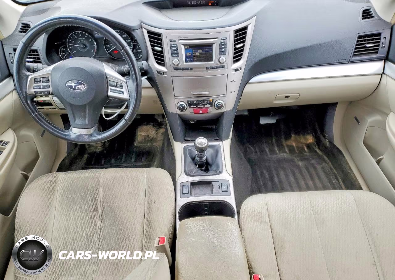 2012 Subaru Outback 2.5I Premium VIN:4S4BRBFC9C1278336 - 8