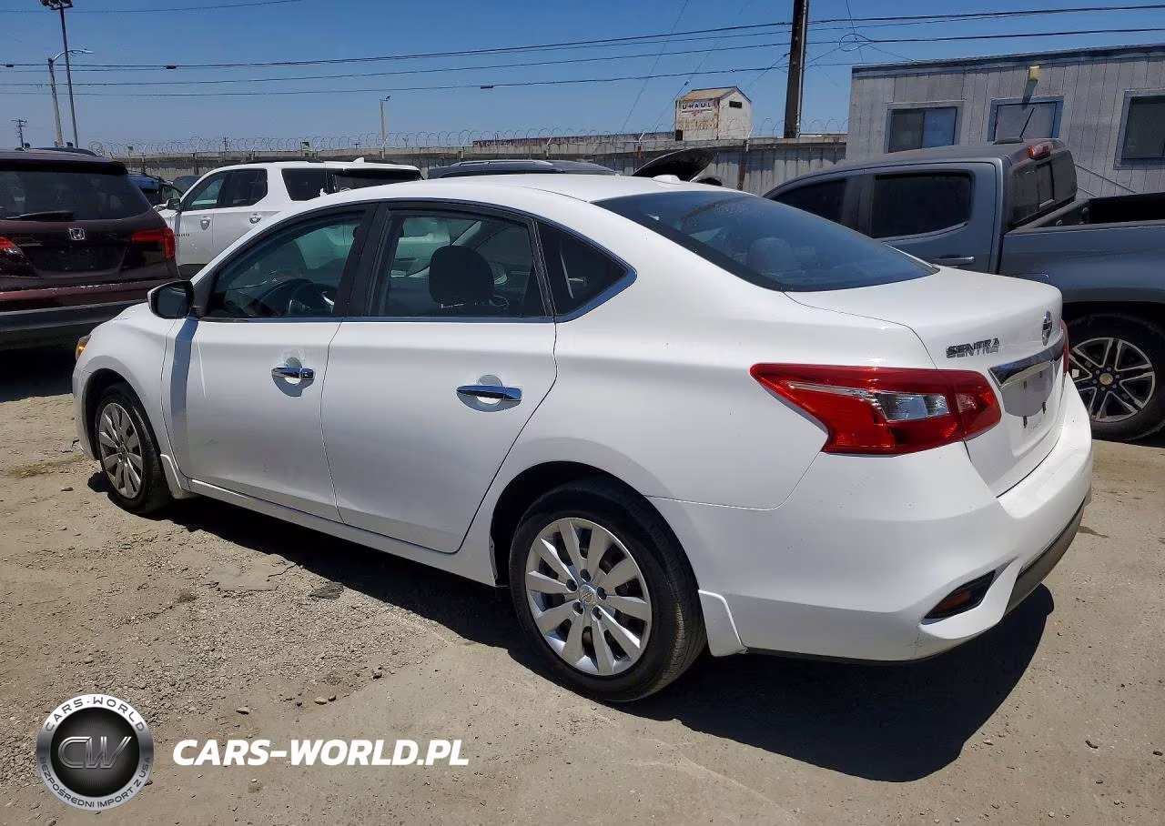 2017 Nissan Sentra Sv VIN:3N1AB7AP2HY278261 - 2