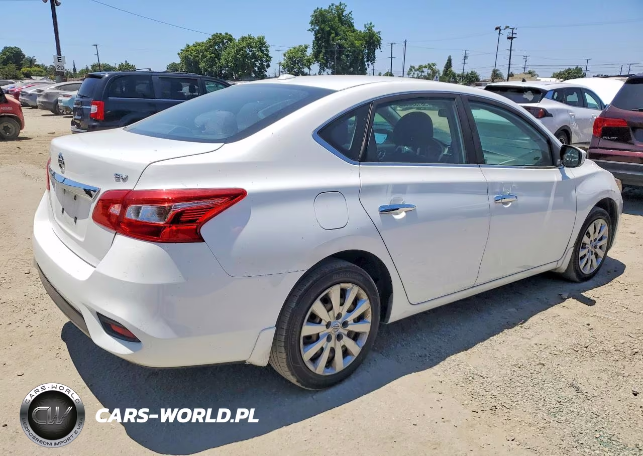 2017 Nissan Sentra Sv VIN:3N1AB7AP2HY278261 - 3