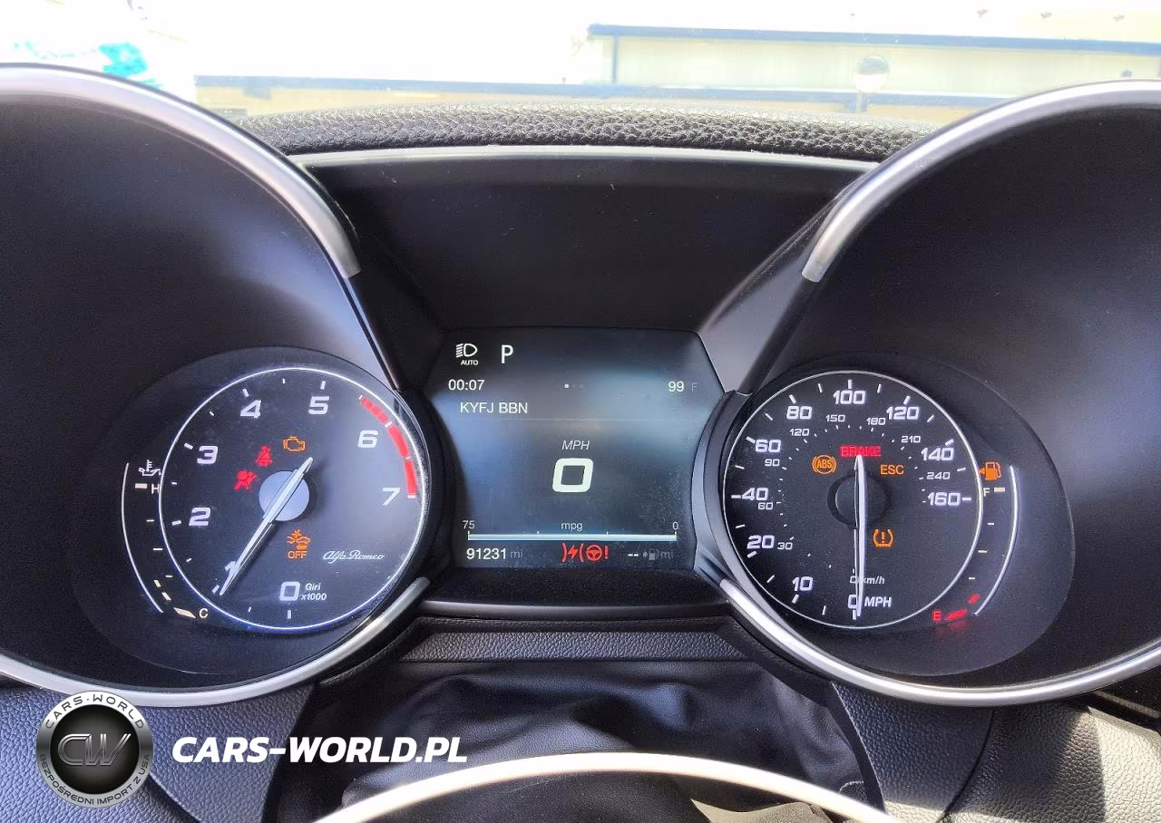 2017 Alfa Romeo Giulia Q4 VIN:ZARFAEDN0H7542587 - 9