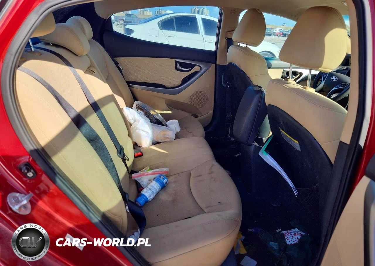 2012 Hyundai Elantra Gls VIN:KMHDH4AE5CU356707 - 10