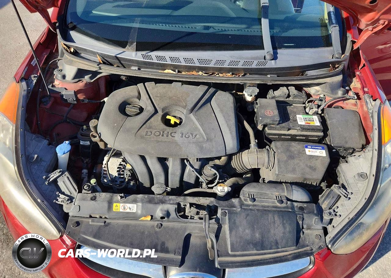 2012 Hyundai Elantra Gls VIN:KMHDH4AE5CU356707 - 11