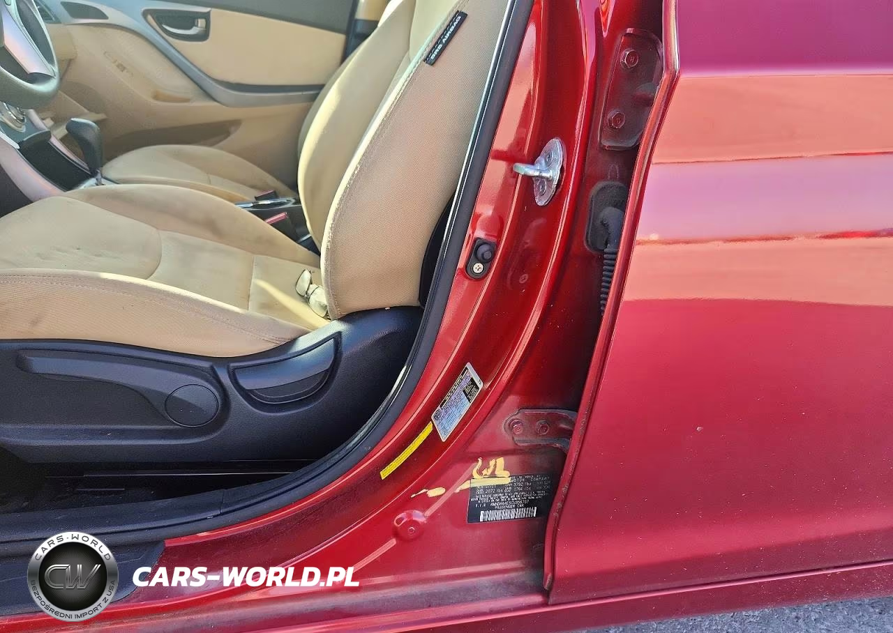 2012 Hyundai Elantra Gls VIN:KMHDH4AE5CU356707 - 12
