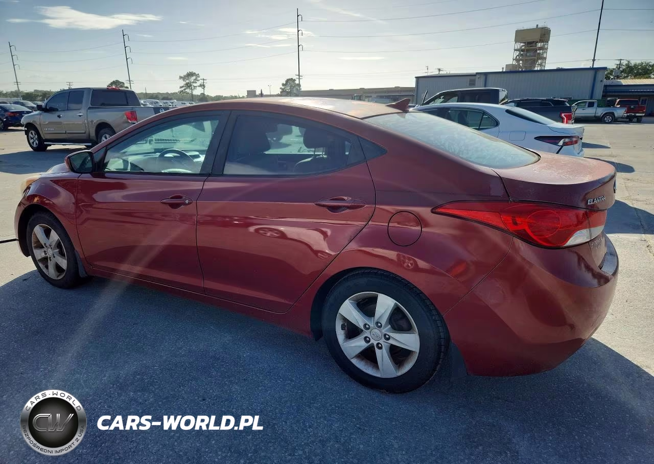 2012 Hyundai Elantra Gls VIN:KMHDH4AE5CU356707 - 2