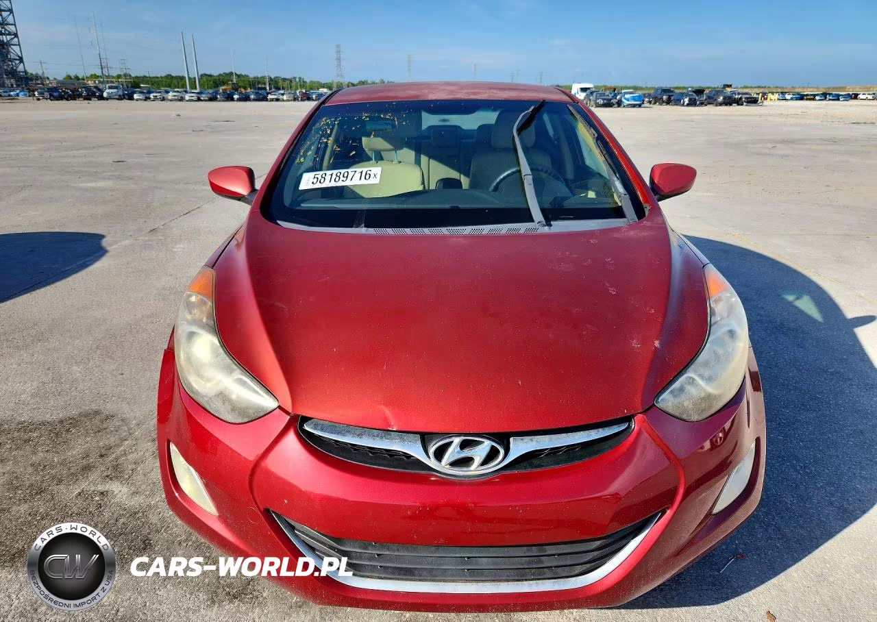 2012 Hyundai Elantra Gls VIN:KMHDH4AE5CU356707 - 5