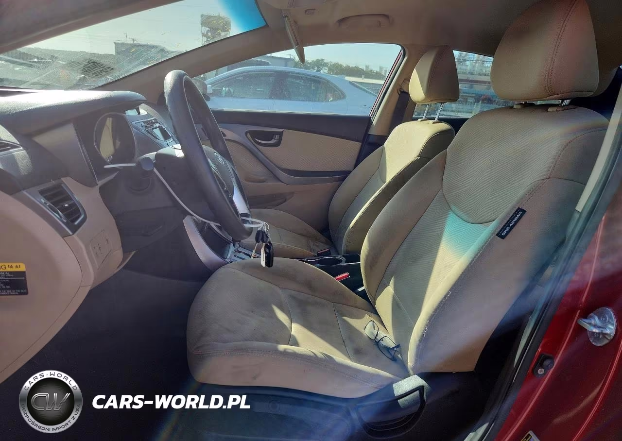 2012 Hyundai Elantra Gls VIN:KMHDH4AE5CU356707 - 7