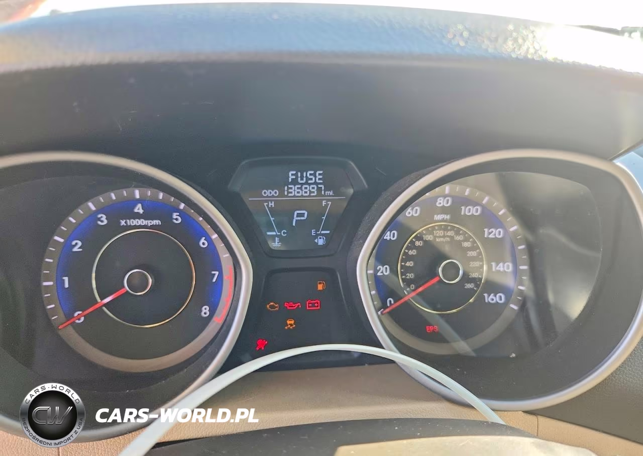 2012 Hyundai Elantra Gls VIN:KMHDH4AE5CU356707 - 9