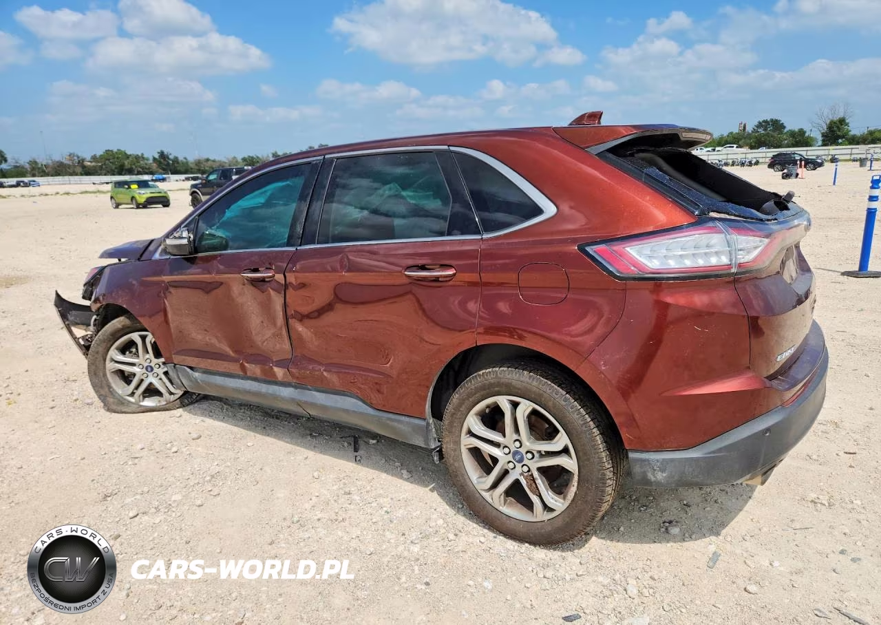 2016 Ford Edge Titanium VIN:2FMPK3K97GBB93872 - 2