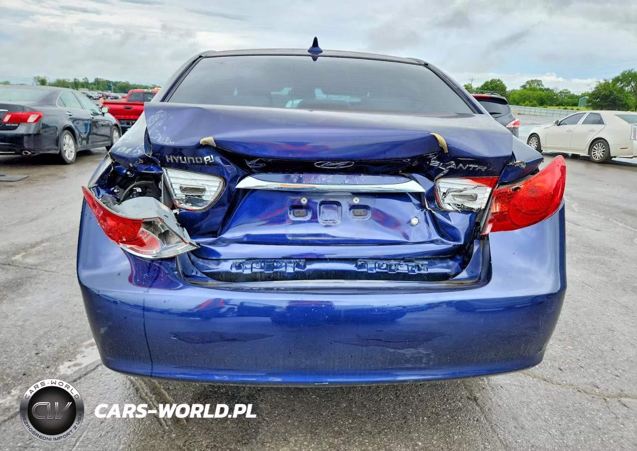 2010 Hyundai Elantra Gls VIN:KMHDU4AD7AU179366 - 6