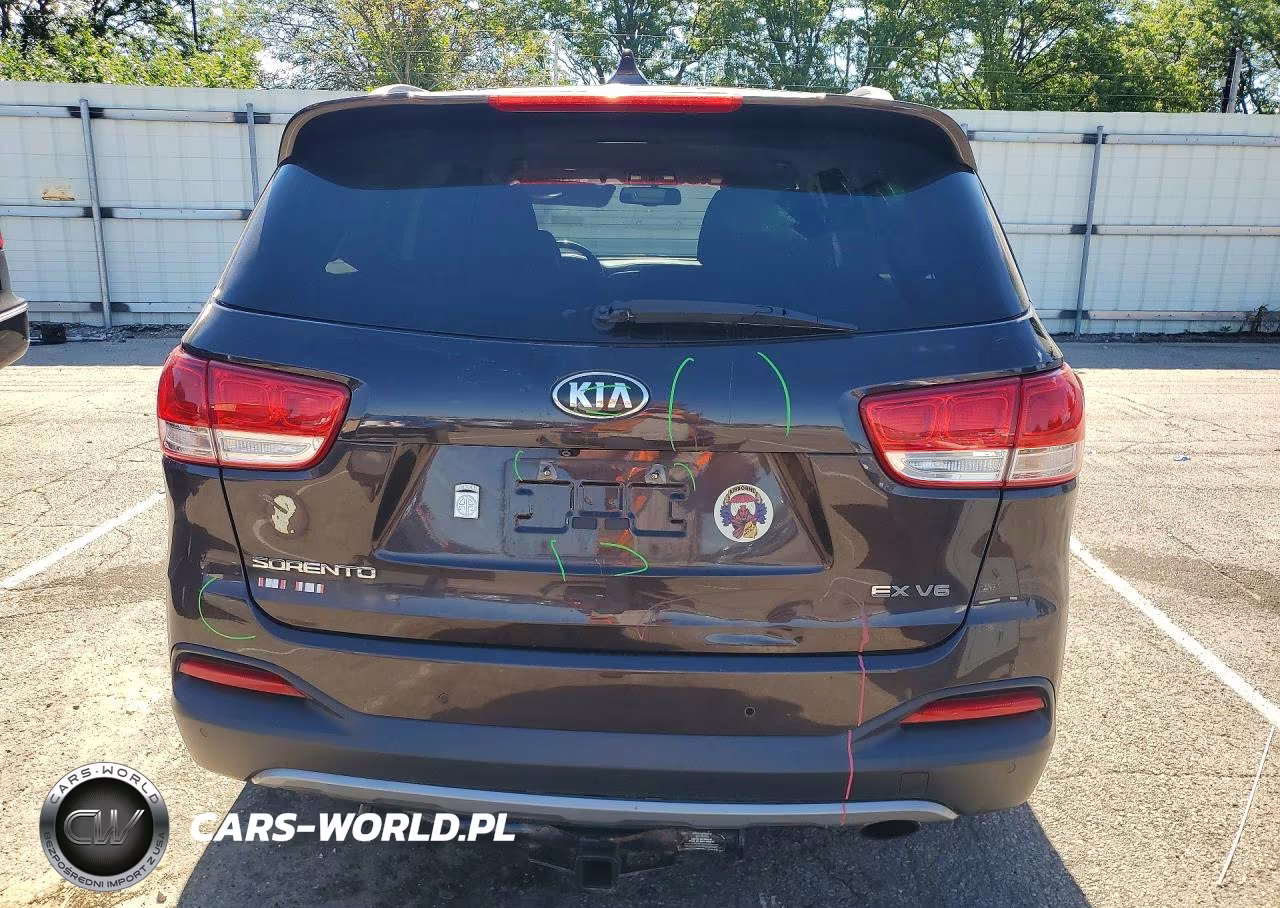 2016 Kia Sorento Ex VIN:5XYPHDA56GG113478 - 6