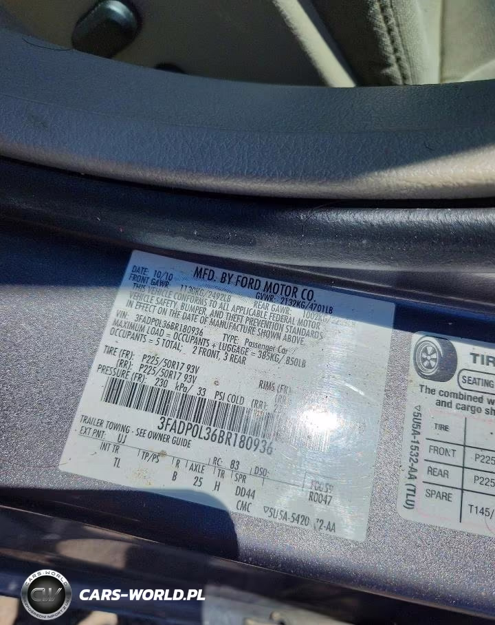 2011 Ford Fusion Hybrid VIN:3FADP0L36BR180936 - 12
