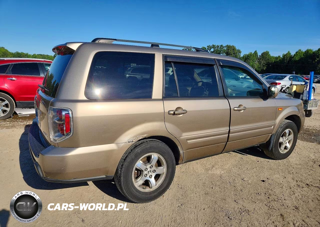 2006 Honda Pilot Ex VIN:2HKYF18526H561805 - 3