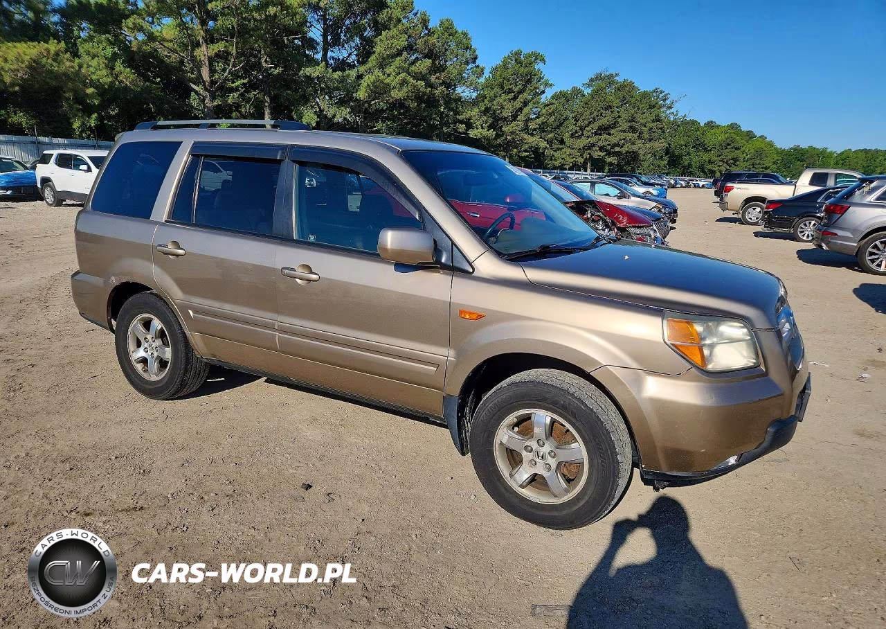 2006 Honda Pilot Ex VIN:2HKYF18526H561805 - 4