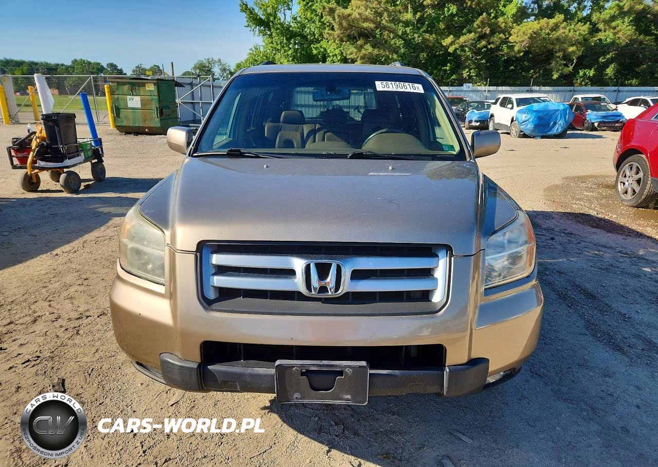 2006 Honda Pilot Ex VIN:2HKYF18526H561805 - 5