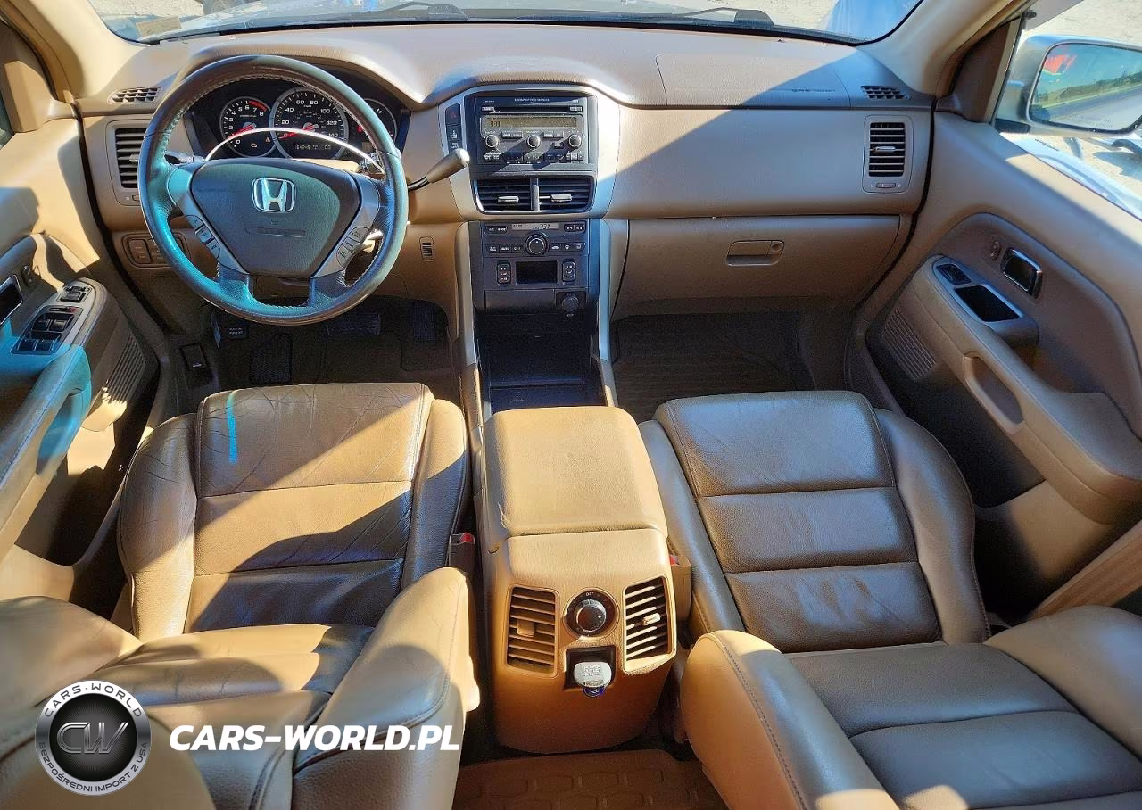 2006 Honda Pilot Ex VIN:2HKYF18526H561805 - 8