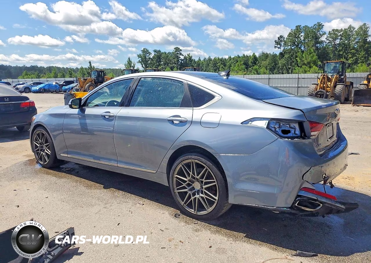 2017 Genesis G80 3.8 VIN:KMHGN4JE1HU180140 - 2