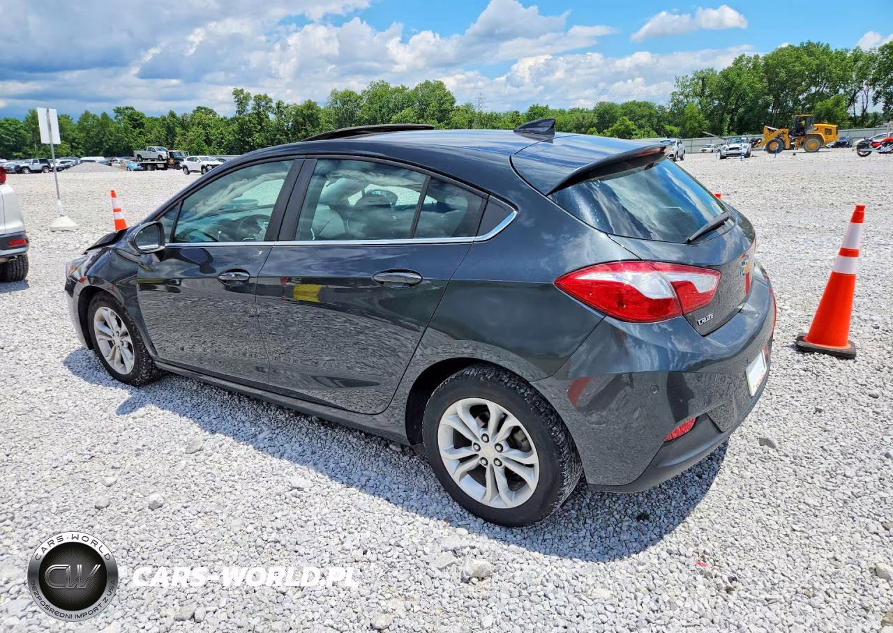 2019 Chevrolet Cruze Lt VIN:3G1BE6SM2KS593698 - 2