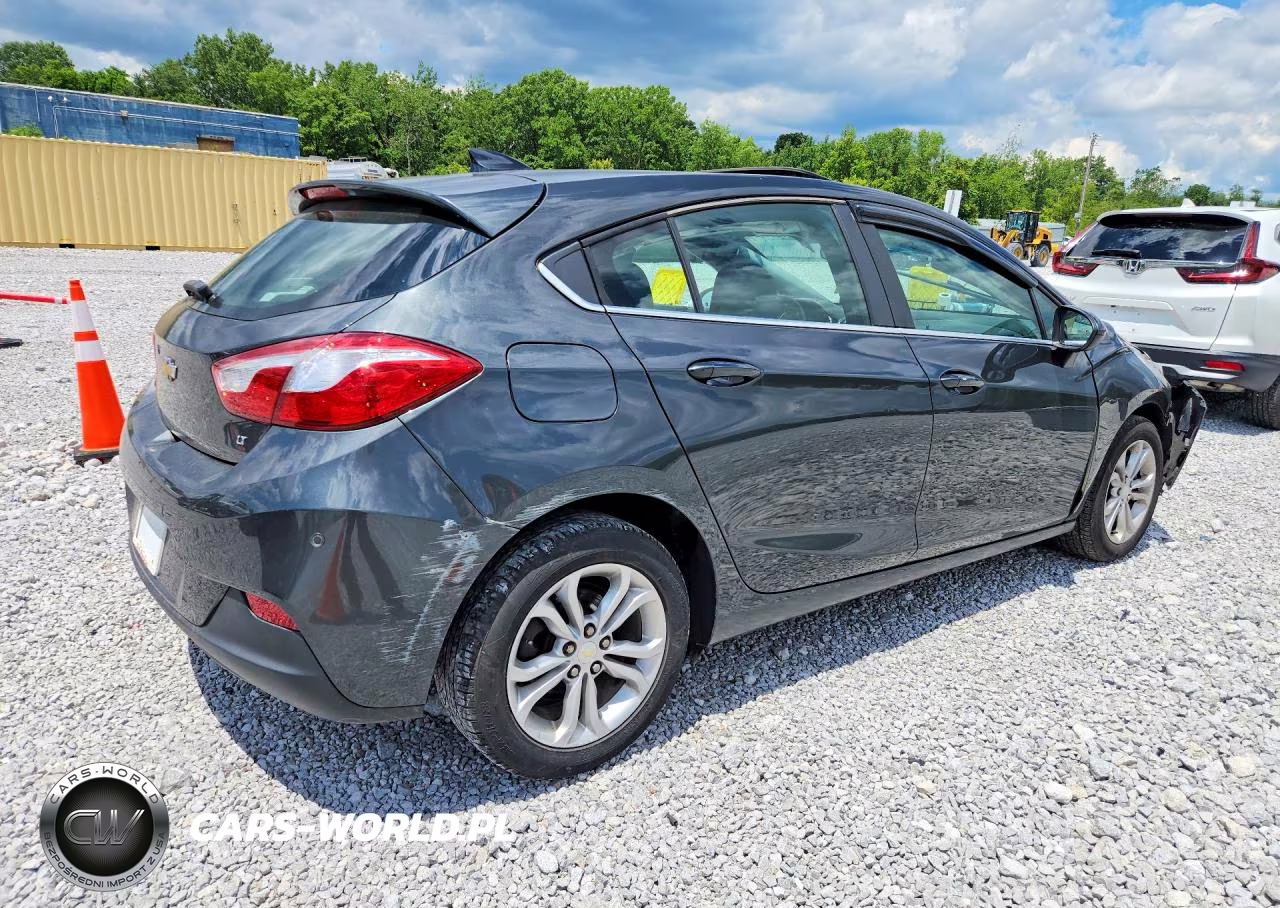 2019 Chevrolet Cruze Lt VIN:3G1BE6SM2KS593698 - 3