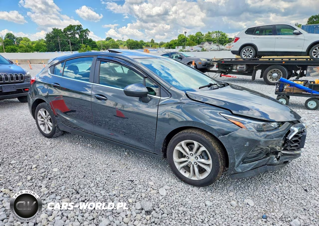 2019 Chevrolet Cruze Lt VIN:3G1BE6SM2KS593698 - 4