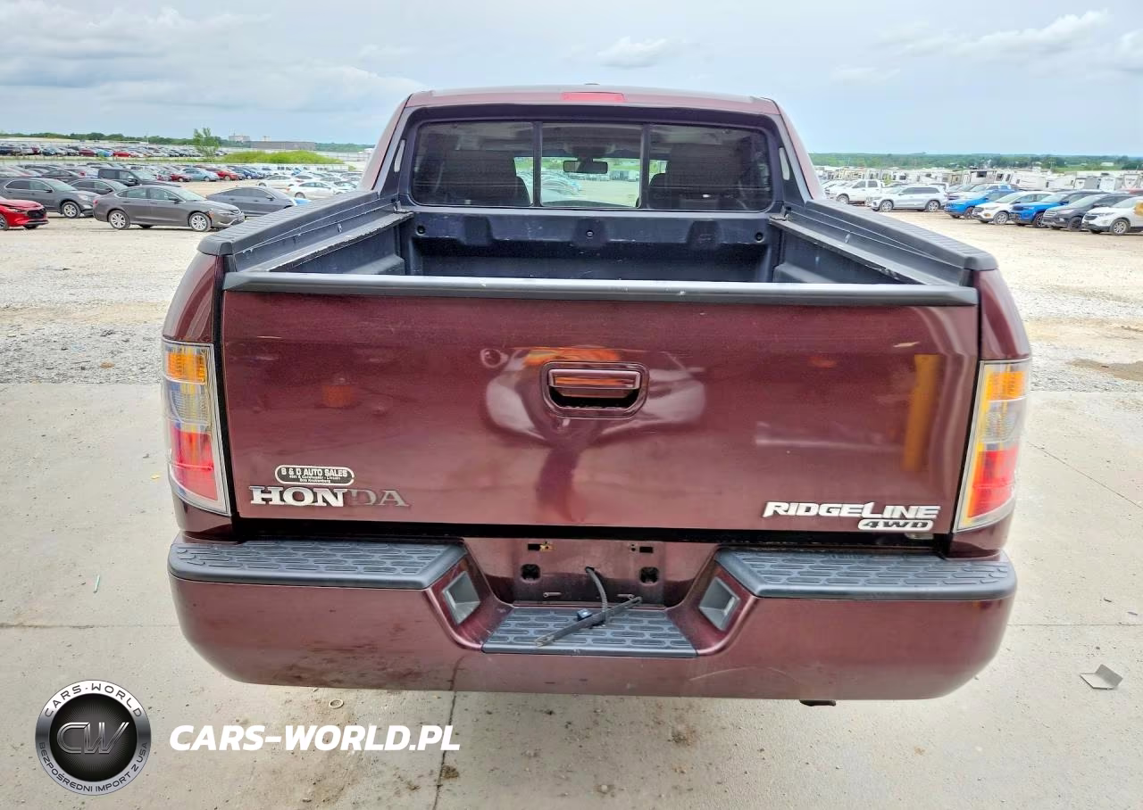 2008 Honda Ridgeline Rtl VIN:2HJYK16518H540370 - 6