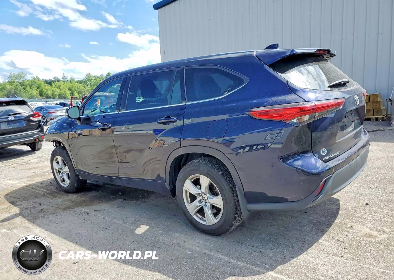 2020 Toyota Highlander Le VIN:5TDBZRBH2LS010147 - 2