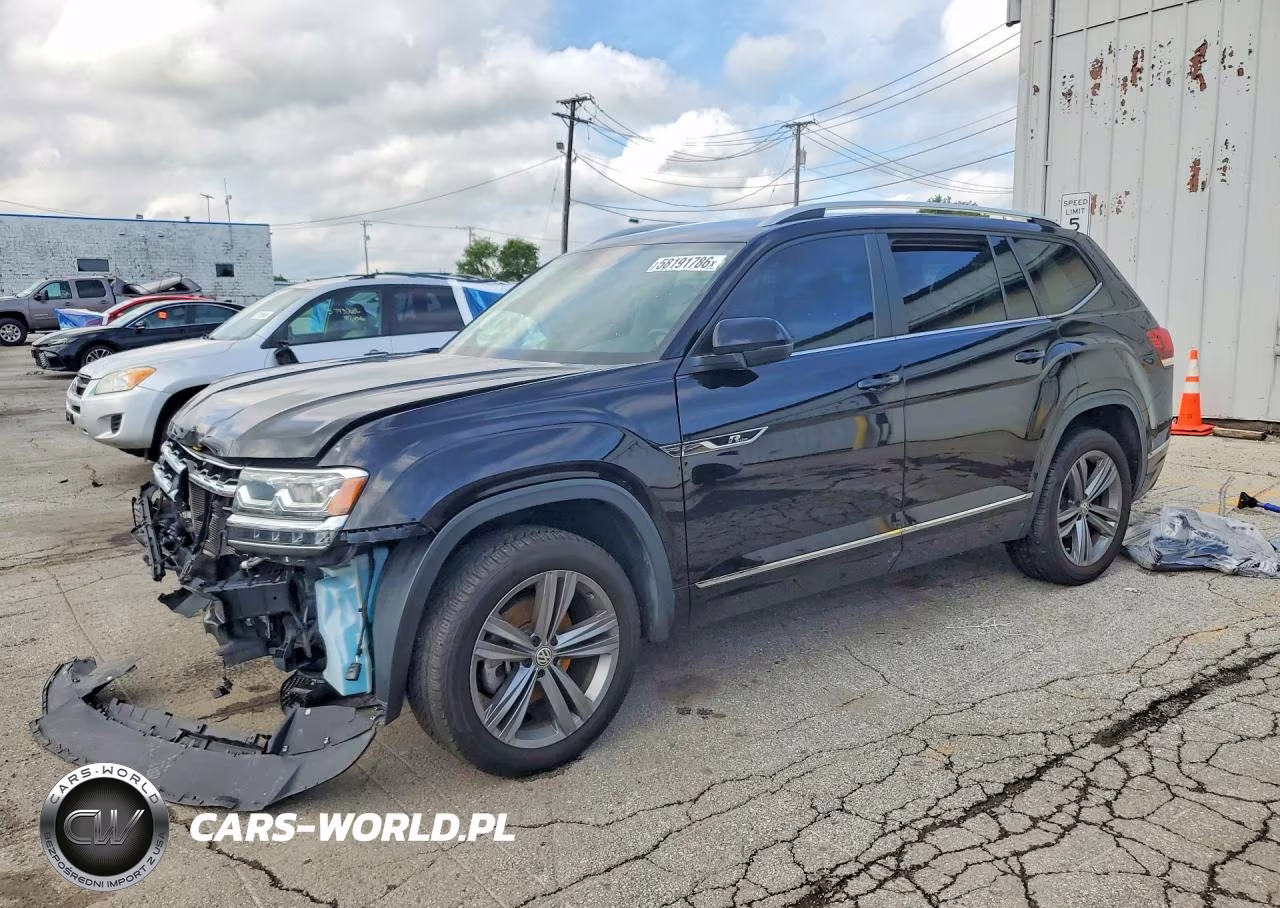 2019 Volkswagen Atlas Se VIN:1V2XR2CA2KC608798 - 1