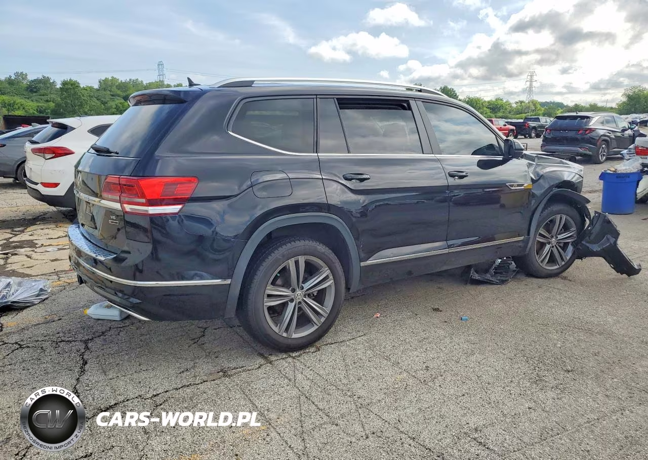 2019 Volkswagen Atlas Se VIN:1V2XR2CA2KC608798 - 3