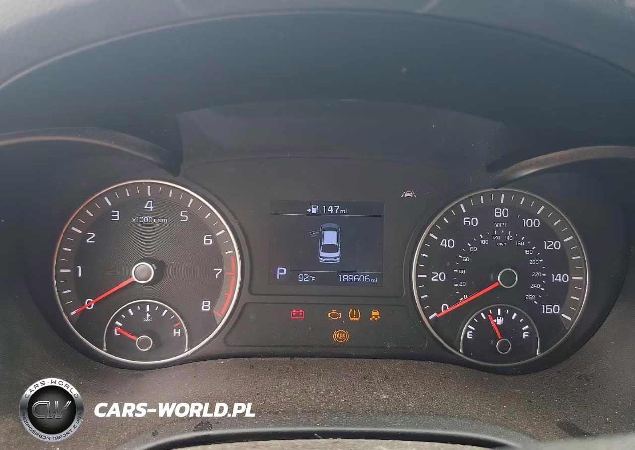 2020 Kia Optima Lx VIN:5XXGT4L31LG446809 - 9