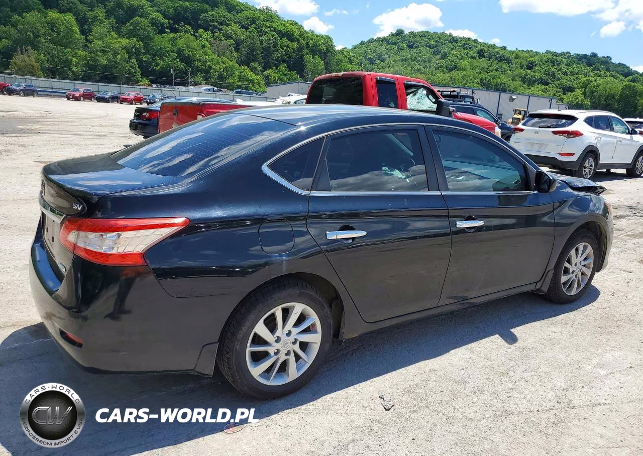 2013 Nissan Sentra S VIN:3N1AB7AP5DL720764 - 3