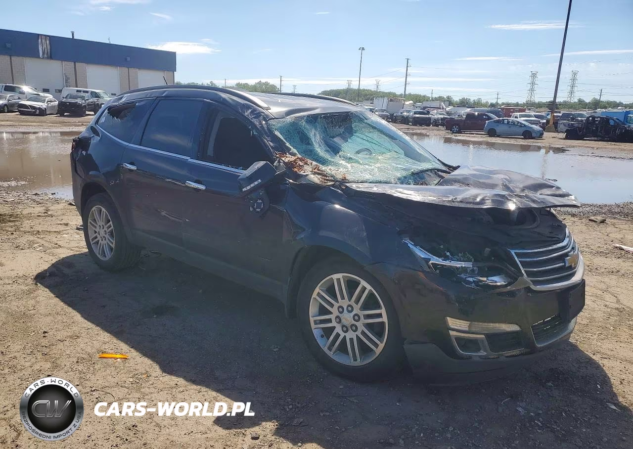 2015 Chevrolet Traverse Lt VIN:1GNKRGKD9FJ139044 - 4
