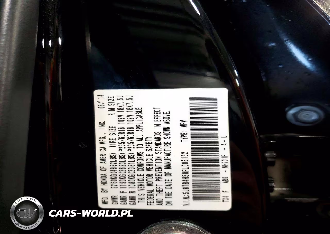 2015 Acura Rdx Technology VIN:5J8TB4H58FL005132 - 14