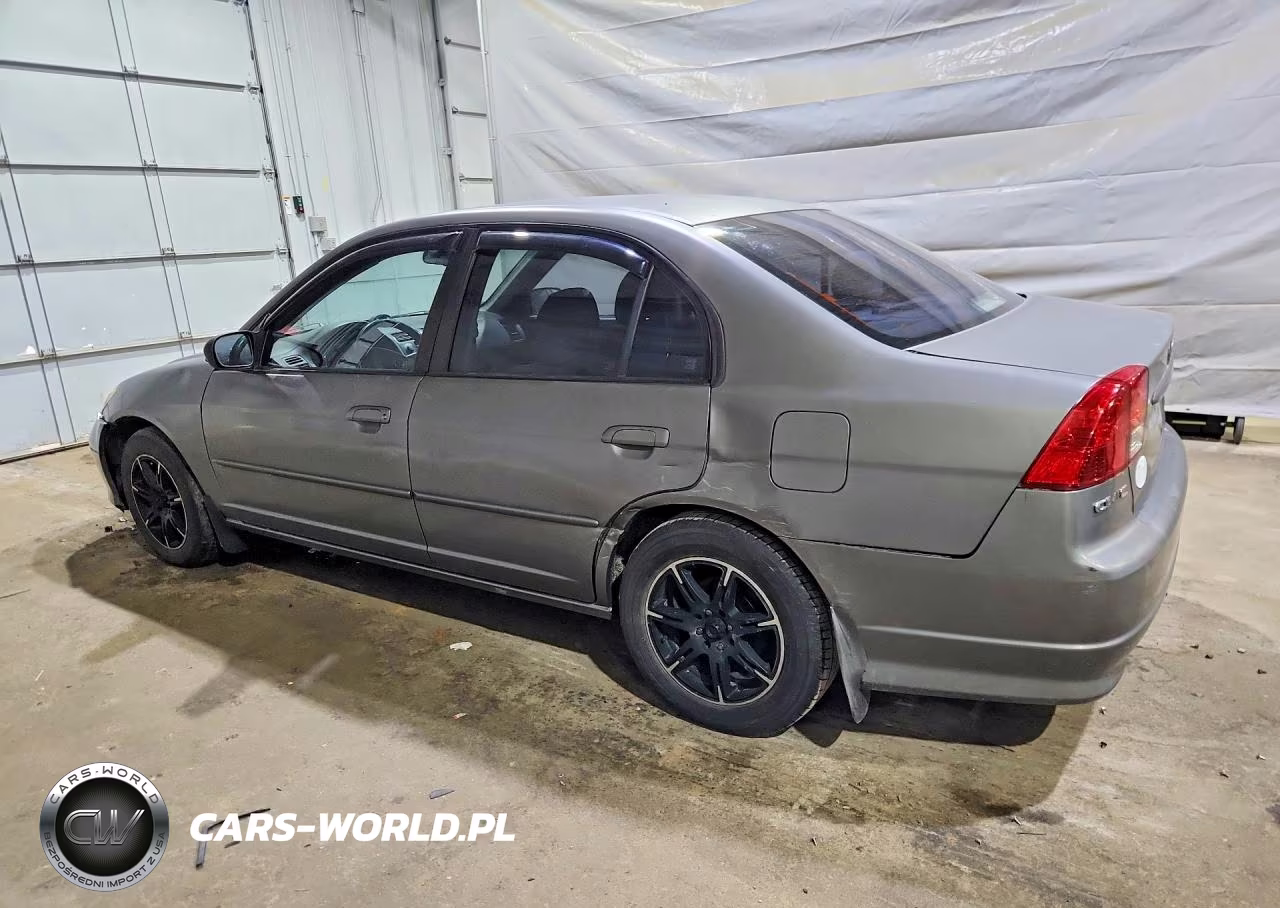 2004 Honda Civic Lx VIN:2HGES16544H612584 - 2